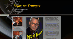 Desktop Screenshot of bruceontrumpet.com
