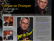 Tablet Screenshot of bruceontrumpet.com